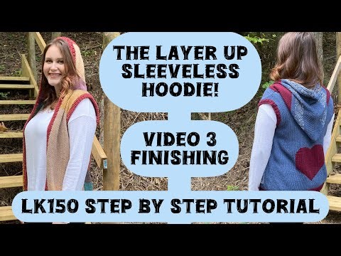 Layer Up Sleeveless Hoodie! Knitting Machine Tutorial Lk150 mid-gauge Pattern Video 3