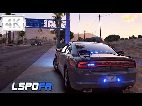 GTA 5 MODS LSPDFR | GSP Charger Slicktop Highway Patrol