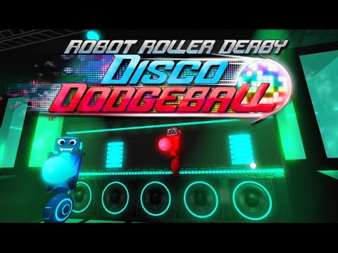 Robot roller-derby disco dodgeball - they have no chill!