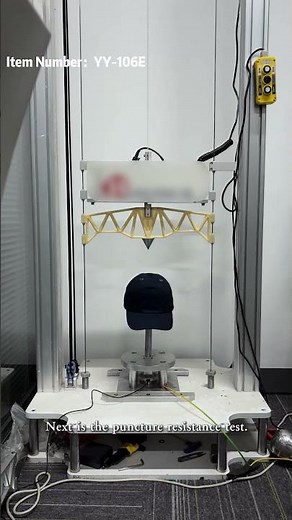 bump cap Impact and Penetration Resistance Test