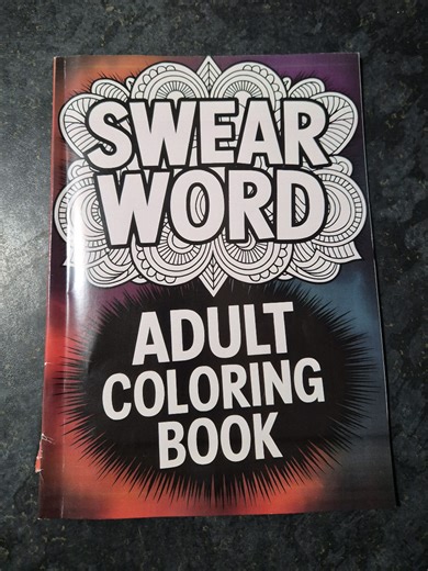 Funny Adult Colouring Book for Relaxation