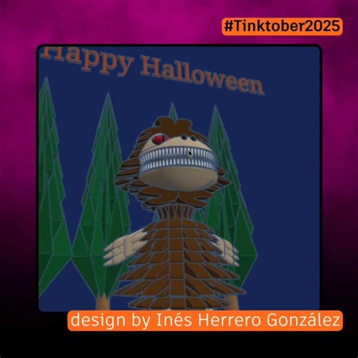 Thank you for another great week of designs in the 2025 #Tinktober Challenge! Check out some of our favorites from the themes this week. 🦇 🕷️ 🧙 👻 https://www.tinkercad.com/challenges/dmFkNzG0NGB-tinktober-2025 #MadeWithTinkercad #Halloween2025 #Tinktober2025 | Tinkercad