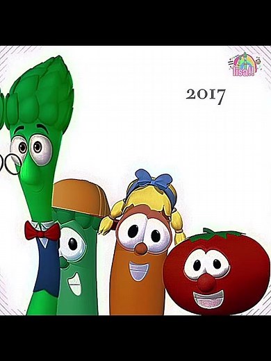 past to present // veggietales evolution