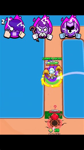 POV: This Tick Head is LITERALLY stalking us! Edgar, Mortis & Stu vsThe Endless Bomb #BrawlStars #Bs