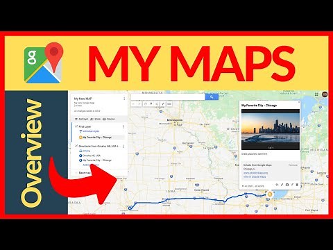 Google My Maps Tutorial - Intro To Pins, Layers, and Directions | Handy Hudsonite