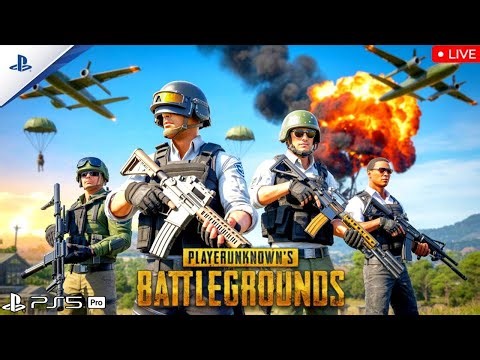 🔴LIVE - PUBG: BATTLEGROUNDS (PS5 PRO) | INDIA | HINDI #PUBGPS5 #Gaming #Live