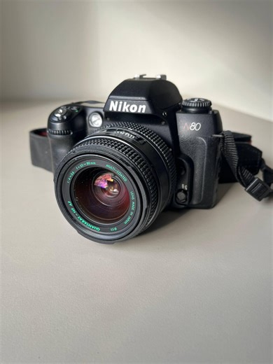 Nikon N80 F80 Vintage 35mm Film SLR Camera With 35-80mm AF Zoom Lens Tested Works - Etsy