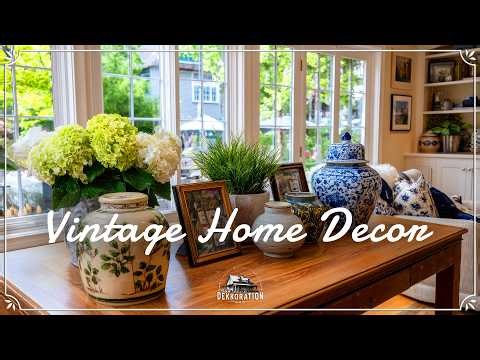 ✨ Timeless Vintage Home Decor Ideas for a Warm & Elegant Interior