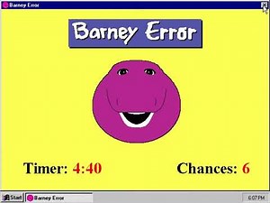 Barney Error - Before The Finale but with original Kidaroo voice