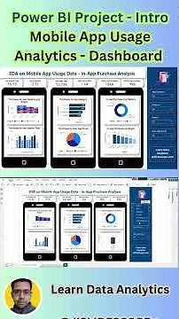 Power BI Project Intro Mobile App Usage Analytics Dashboard