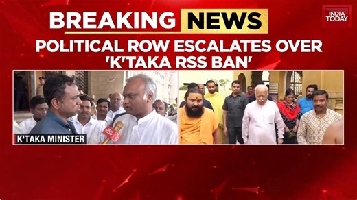 Karnataka Govt vs RSS: Priyank Kharge Pushes to Bar Staff From Sangh Events