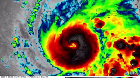 Melissa struck Cuba as a major hurricane.