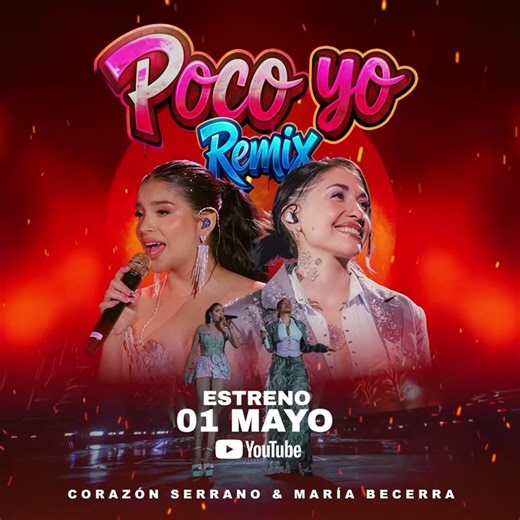 Poco Yo Remix: María Becerra ft. Corazón Serrano