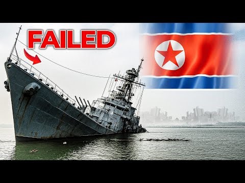 Launch Fail: North Korea’s ‘Destroyer’ Sinks on Day One