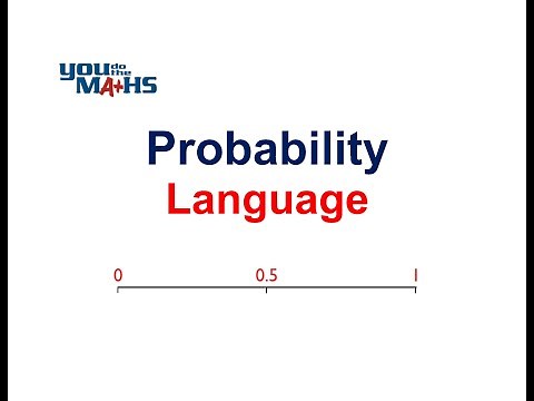 Probability : Language