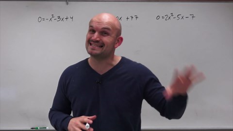 Factoring vs completing the square vs quadratic formula