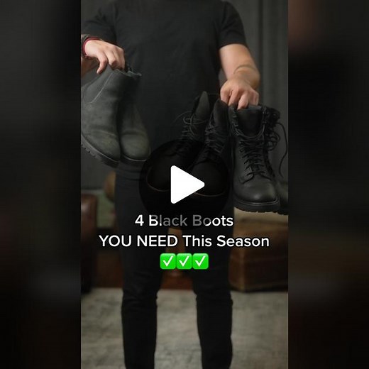 4 Black Boots YOU NEED This Season