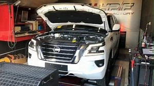 The Horsepower Factory Y62 V8 Patrol Stage 3 upgrade starts with our trained technician performing a baseline dyno run to establish a standard power figure, we then continue by fitting the Harrop Engineering FDFI 2300 intercooled Supercharger kit to increase the engines efficiency with 6PSI of boost, we then custom tune your vehicles factory ECU on the dyno utilizing the latest ECU tuning software to maximize power and fuel efficiency. By tuning the factory ECU, the transmission is kept in the k