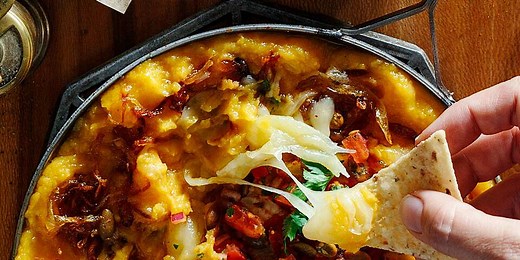 Butternut Squash Queso Fundido