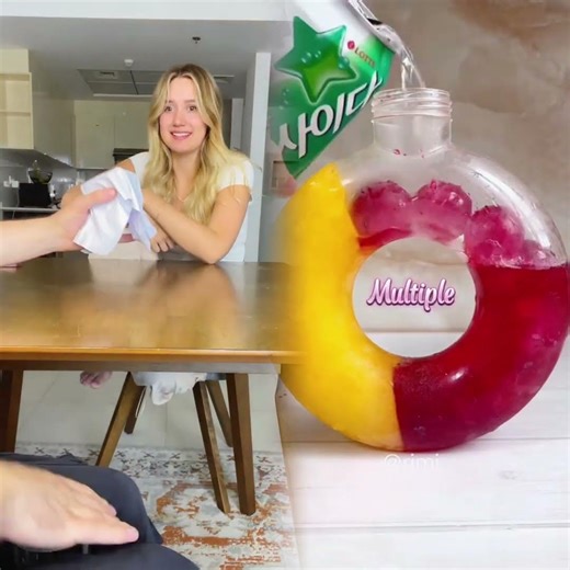 Glass THROUGH Table Trick! 😱 BTS