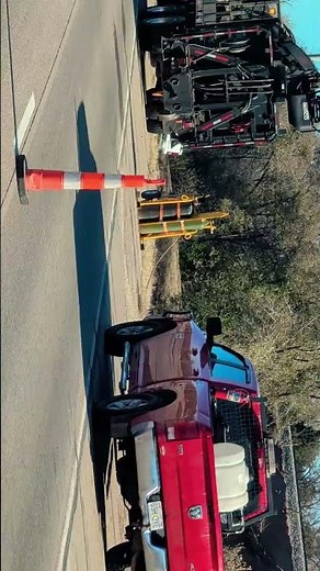 Hutchinson train derailment aftermath and salvage of vehicle carrier train cars that derailed