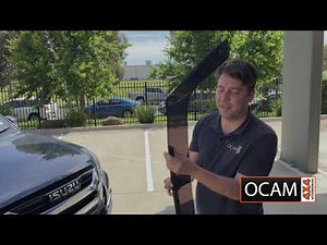 Bonnet Protector Installation Guide for Isuzu D MAX & MU X, 2016-20