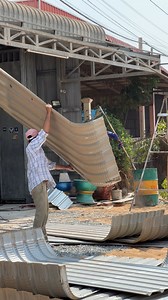 28K views · 151 reactions | Removing the zinc from the metal roof | Creative Handmades Ideas Diy | Facebook