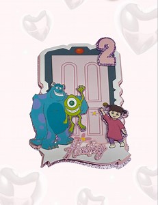 Monsters Inc. Cake Topper: 3D Birthday Party Decoration - Etsy Australia