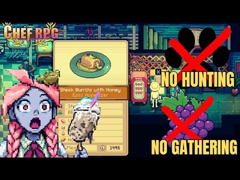 ChefRPG Hardcore Challenge Ep.1 - No Gathering, No Hunting, No Foraging