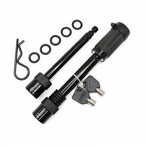 [Hot Item] Pin Set 5/8 and 1/2 Inch Black Trailer Hitch Pin Lock Set