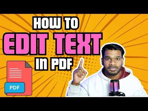 How to Edit Text in PDF | Edit Any PDF Easily | Make Any PDF Editable in Seconds| ADA | 508