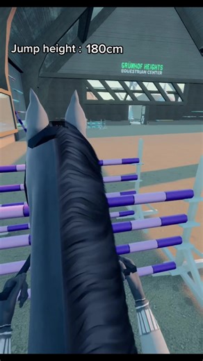 I created my own course ! Do you like it ? 😆 #horse #talesofreinravine #horsegame #equestrian #horselover #fypシ #starstableonline #jumping #showjumping #horseedit #jump #gaming