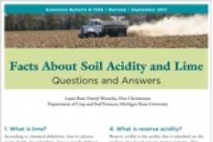 Facts about Soil Acidity and Lime