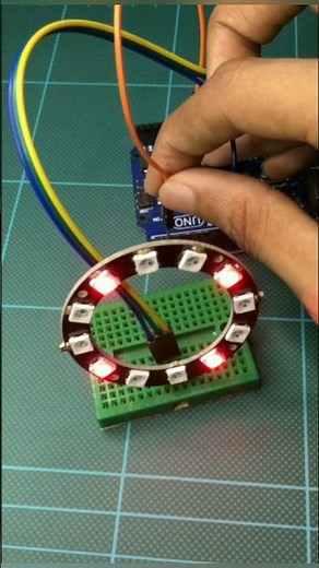 LIGHT Up Your Life With Arduino and WS2812B NeoPixels! #arduino #project #uno #fyp #viral #usa