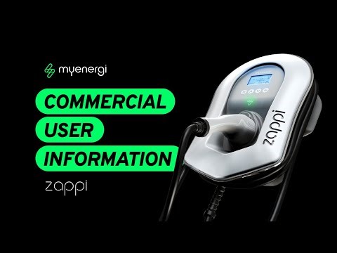 zappi OCPP - Commercial User Information