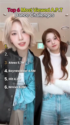 Top 6 Most Viewed A P T Dance Challenges