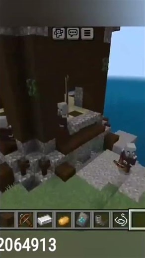 Pillager outpost inside prison spawn in MCPE