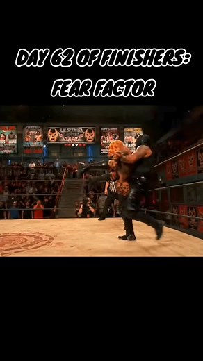 Day 62 | Pentagon Jr's Fear Factor/Package Piledriver #luchalibre #fyp #foryou #wrestling #finisher #wrestletok #fy #pentagon #luchaunderground