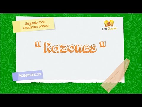 6º BÁSICO/MATEMÁTICAS - Razones