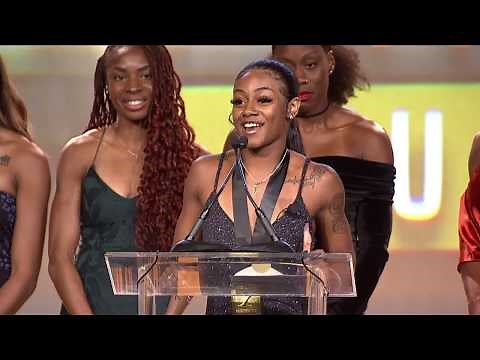 2019 Bowerman Winner, Sha'Carri Richardson