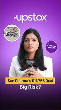 Why Sun Pharma Surged 7% Today | Organon Deal, $12.4B Revenue & Global Expansion Explained | Upstox