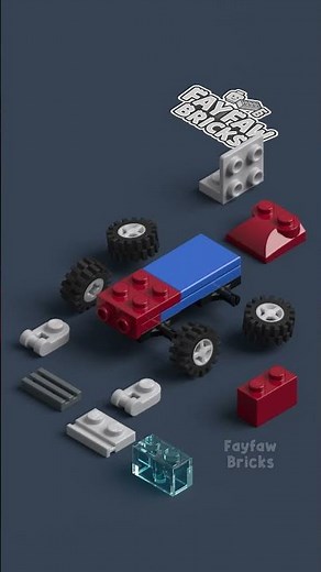How to build lego mini optimus prime #satisfying #transformers