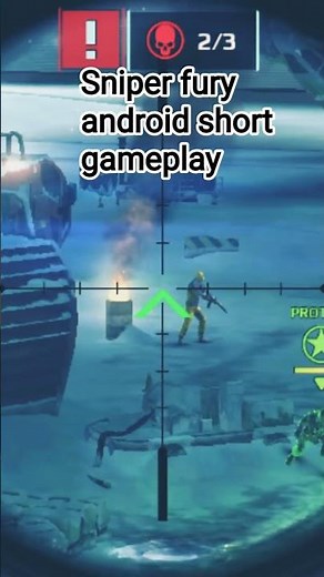 sniper fury android short gameplay