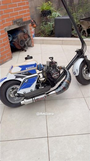 Walk Machine 72cc customized by Amilzera team