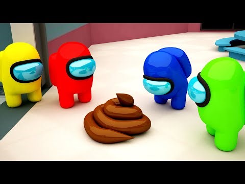 AMONG US POOP! / 018 / IMPOSTOR POOPED EVERYWHERE! / THE FUNNIEST ANIMATIONS! / #game #memes #funny