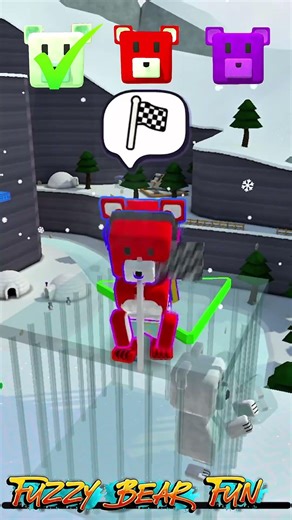 Which bear is luckier? 🐻⁉️ #superbearadventure #minecraft #superbearadventurehighlights