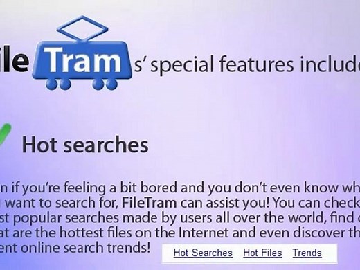 FileTram - New Searching Engine on the Internet