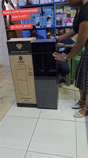 NUNIX Z199C BOTTOM LOAD WATER DISPENSER ✅ Bottom-load design — easy bottle replacement with no heavy lifting ✔️ 0 ✅ Hot, cold & room-temperature water options (hot up to ~90 °C; cold down to ~10 °C) ✔️ 1 ✅ Digital touch-screen control panel for simple operation ✔️ 2 ✅ LED indicators for heating/cooling status ✔️ 3 ✅ Child safety lock to prevent accidental hot water dispensing ✔️ 4 ✅ Energy-efficient compressor cooling & quick heating system ✔️ 5 ✅ Sleek, modern finish — perfect for h