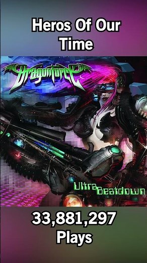 #Shorts Most Played DragonForce Songs From Every Album