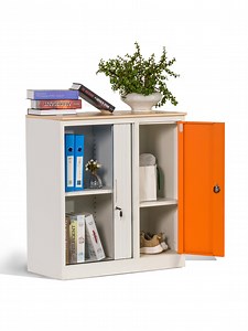[Hot Item] Small Storage Cabinet with Shelves and Doors Metal Office File Cabinet